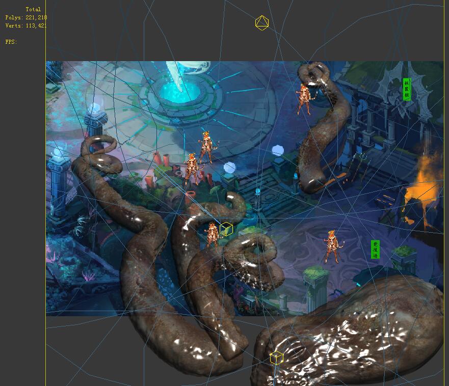 Endless sea octopus by jxs1990 3DOcean